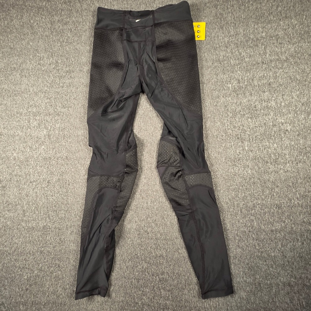 Storelli Turf Burn Leggings Womens Medium Black Soccer Compression Tights NEW - Picture 10 of 16